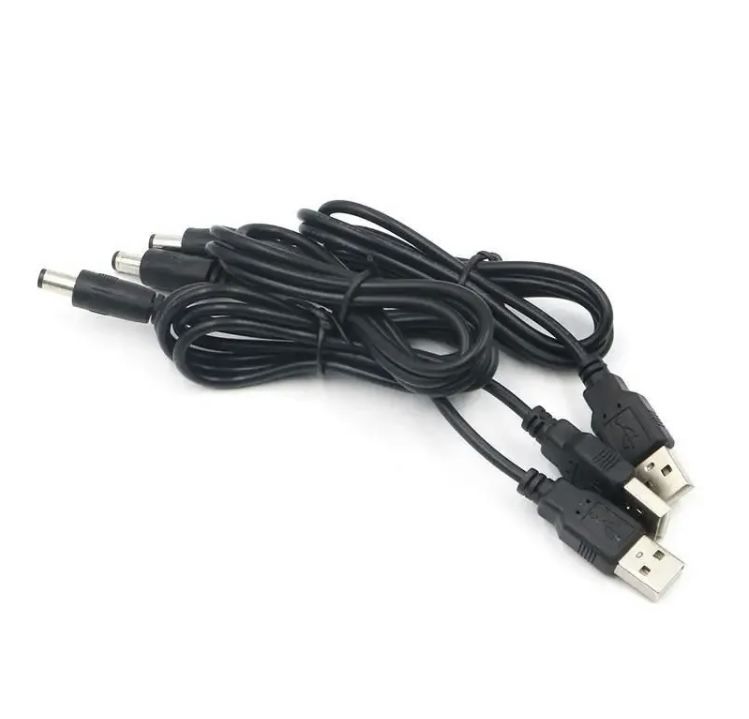 Кабель живлення для роутера з 5 на 12 В від павербанка USB-DC
