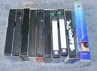 Kasety VHS - zestaw 10 sztuk