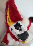 Dino Maska Furry