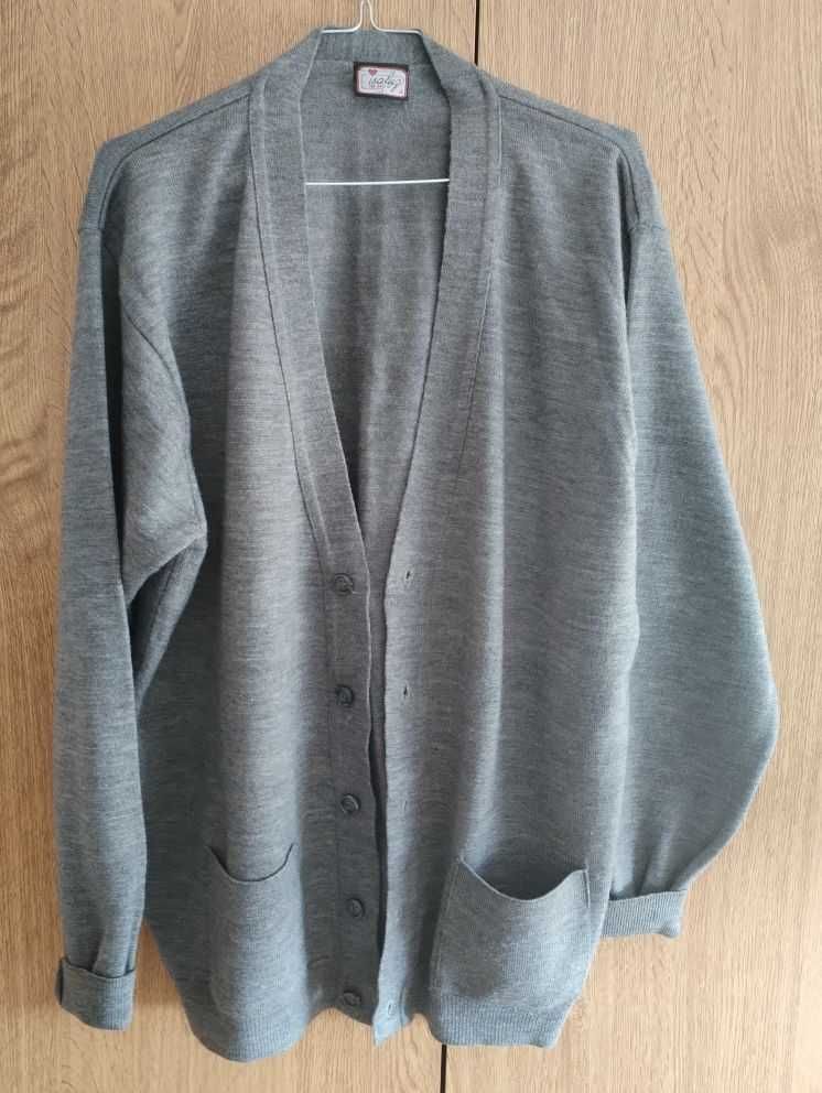 Casaco Cardigan cinzento