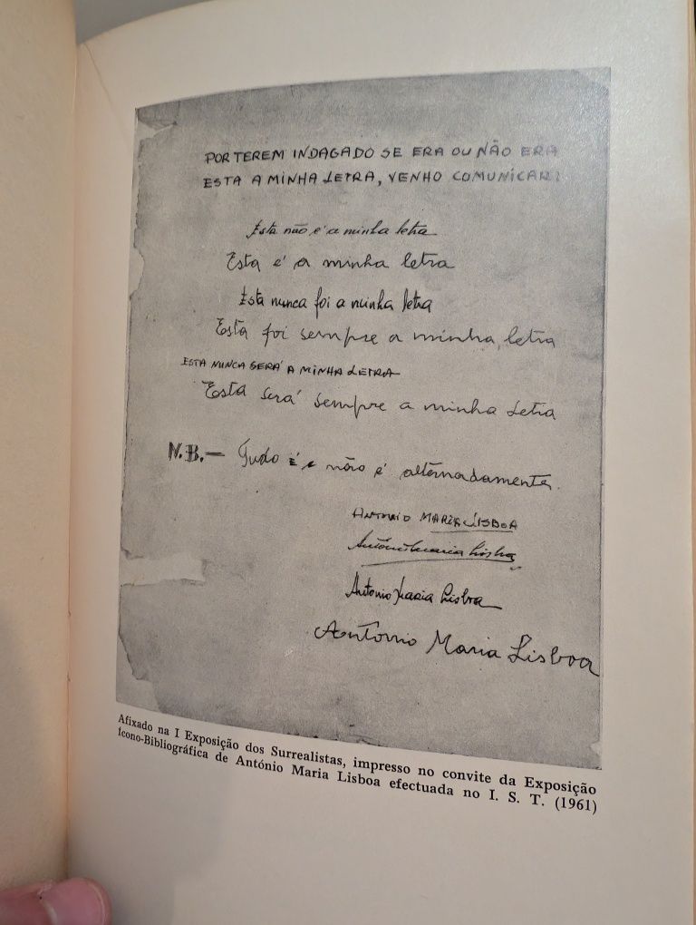 A intervenção surrealista - Mário Cesariny - Cruzeiro Seixas - 1a ed
