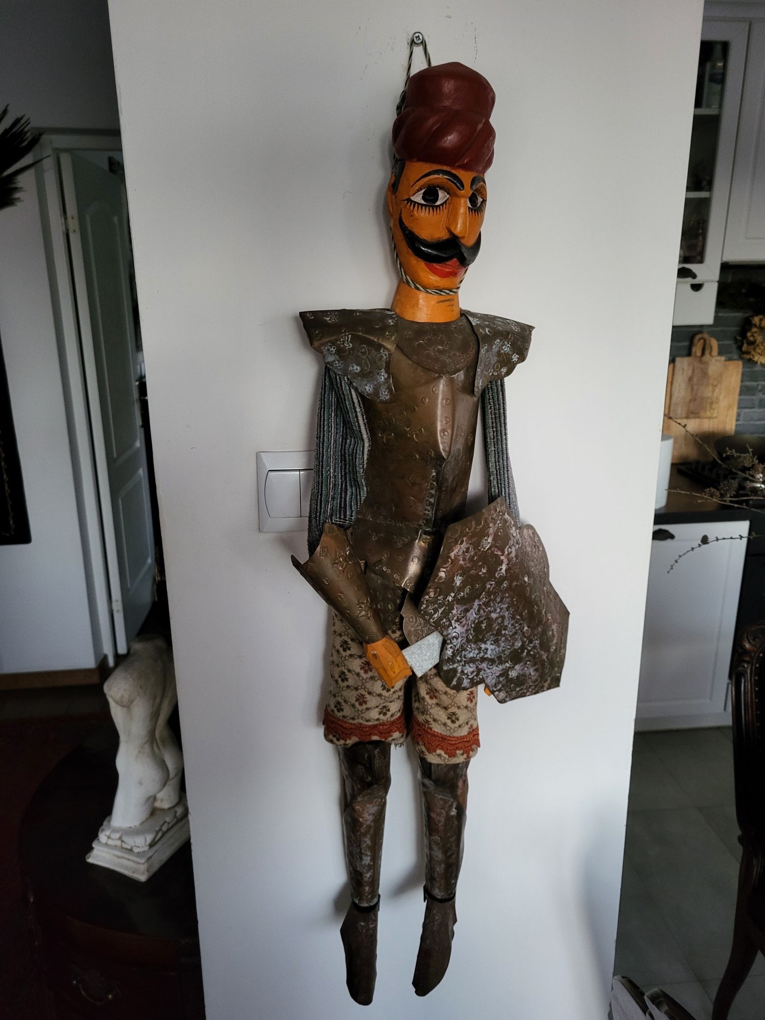 Figurka rzeźba wojownika 88cm