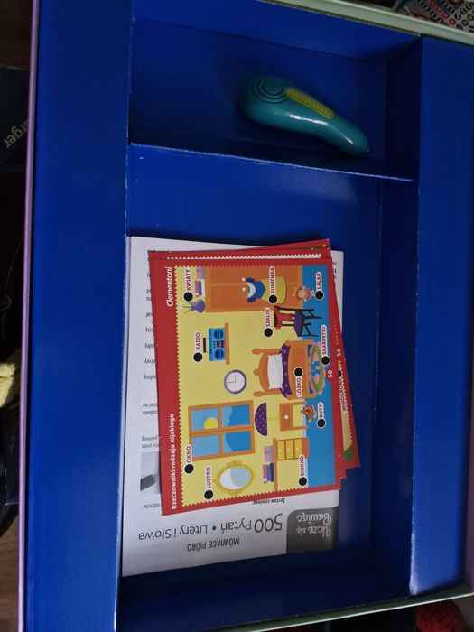 Mówiące pióro  litery i slowa