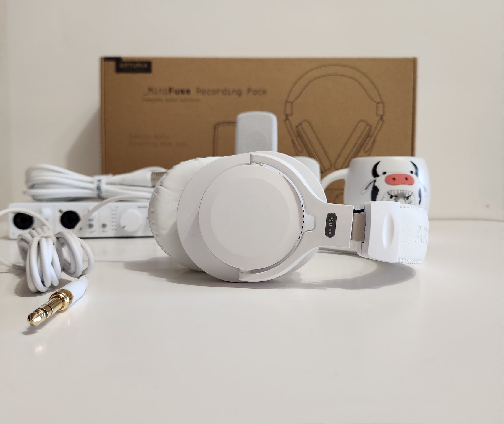 Комплект для звукозапису Arturia MiniFuse Recording Pack White