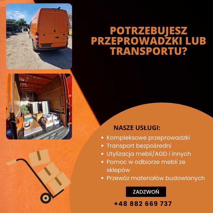 Przewóz rzeczy | Kompleksowa przeprowadzka | Transport | Białystok