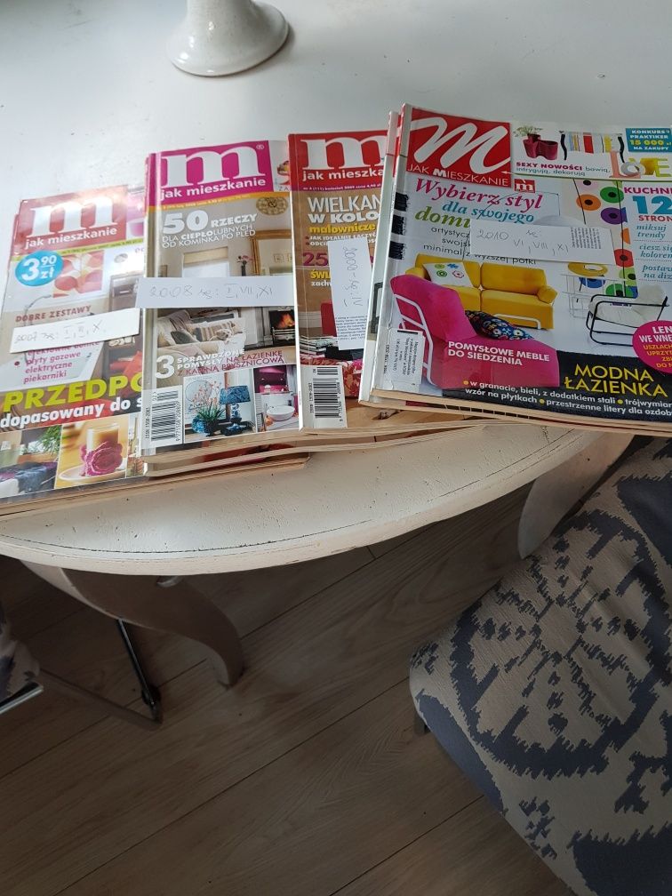 Magazyny wnętrzarskie M jak mieszkanie z lat 2007- 2010