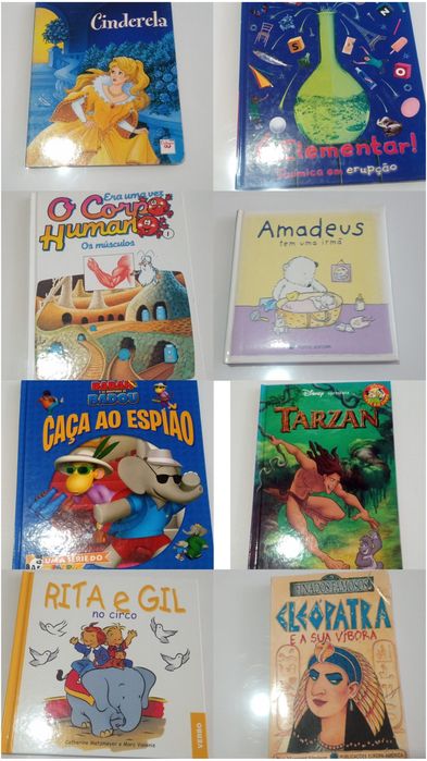 Vários livros infantis novos