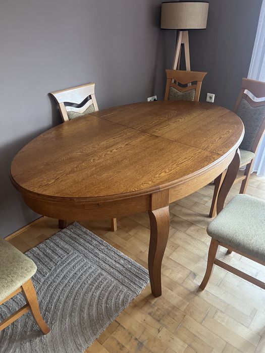 Stół dębowy, mozliwość rozłożenia