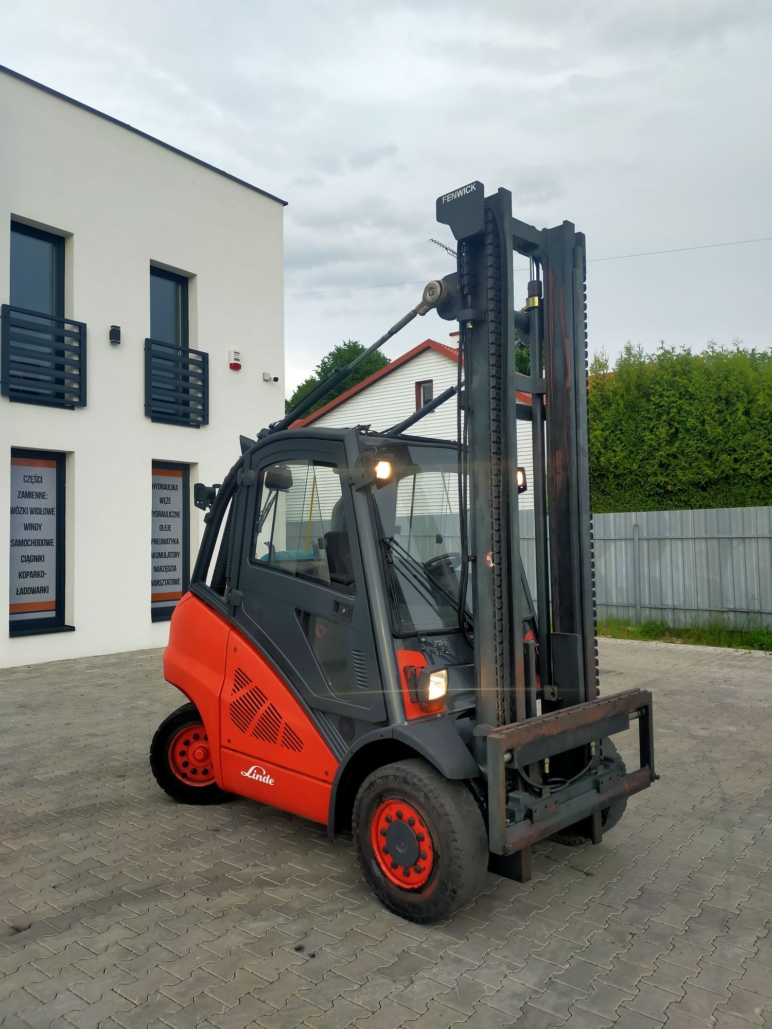 Wózek widłowy 4t Linde h40 h45 h50