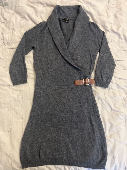 Wełniana sukienka Massimo Dutti rozm M
