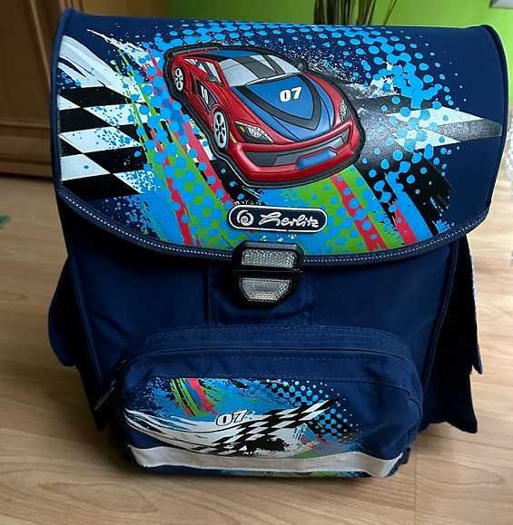 Plecak szkolny dla chłopca usztywniany Herlitz