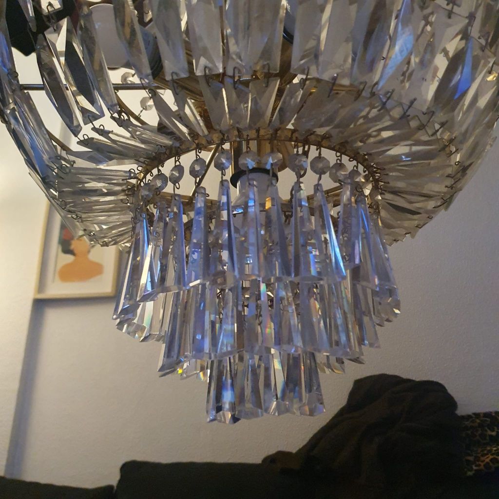 Candeeiro Lustre de cristal