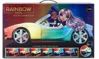 MGA Rainbow High Fashion Samochód Zmieniający Kolor 8w1 z Reklamy