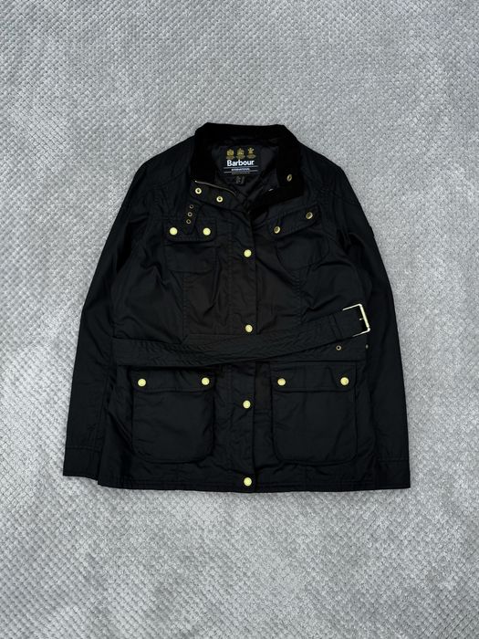 Barbour International Oulton Wax Waterproof Jacket Жіноча куртка
