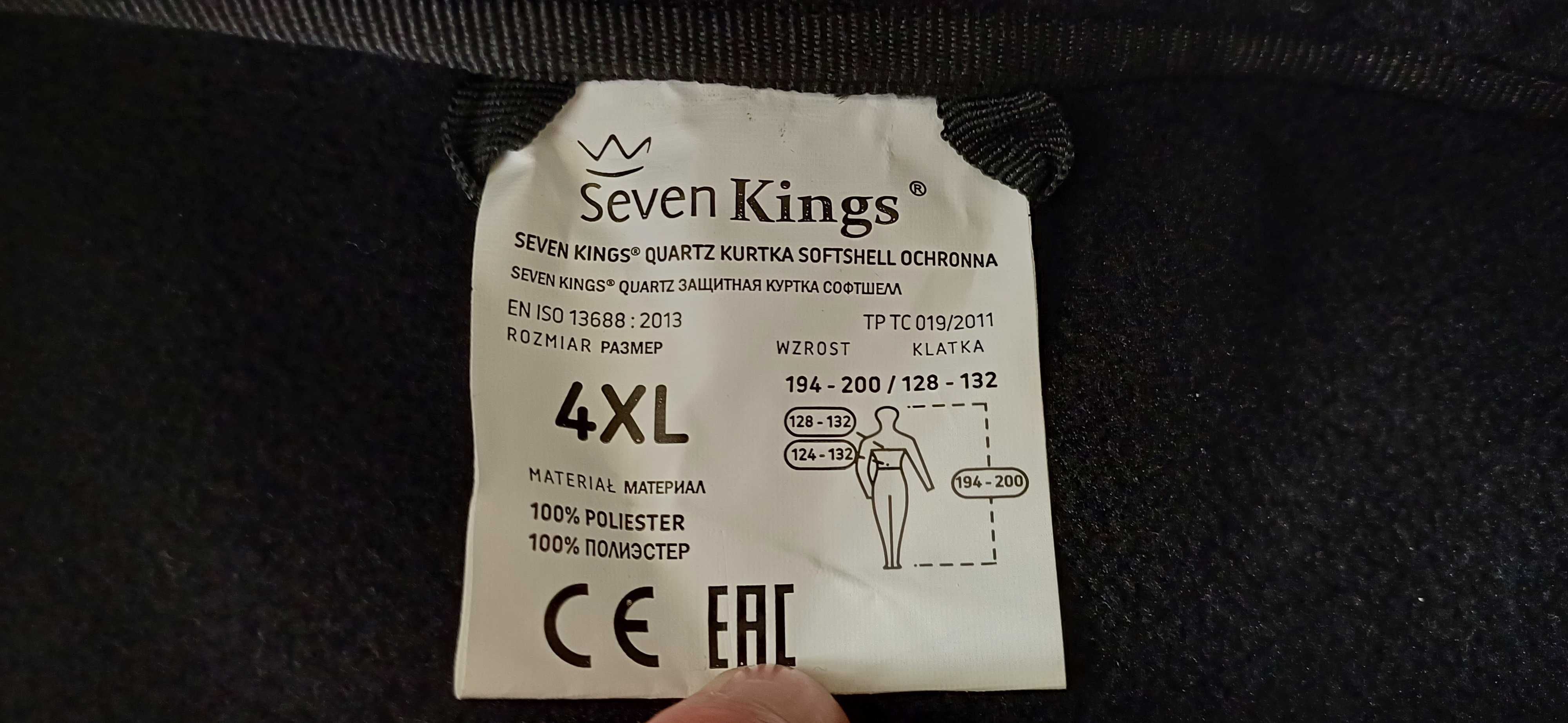 Kurtka Seven Kings Quartz Softshell rozmiar 4XL