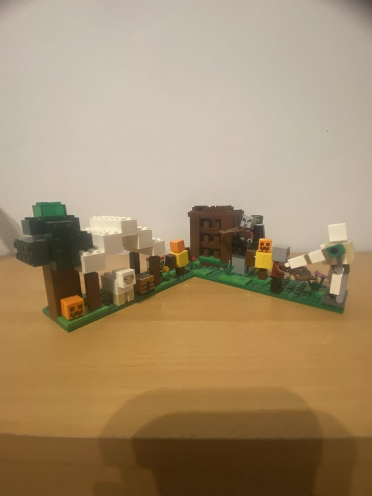 Lego minecraft wioska rozbojnikow