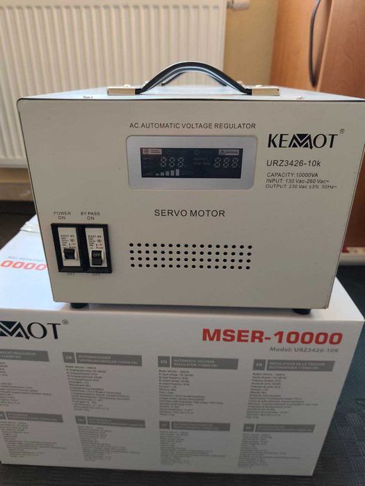 Automatyczny stabilizator napięcia KEMOT MSER-10000