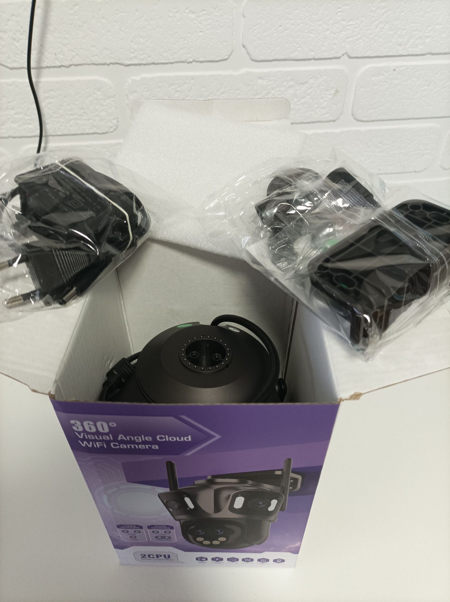 WiFi камера з великим радіусом зйомки XM88 12МП вулична камера ICSee