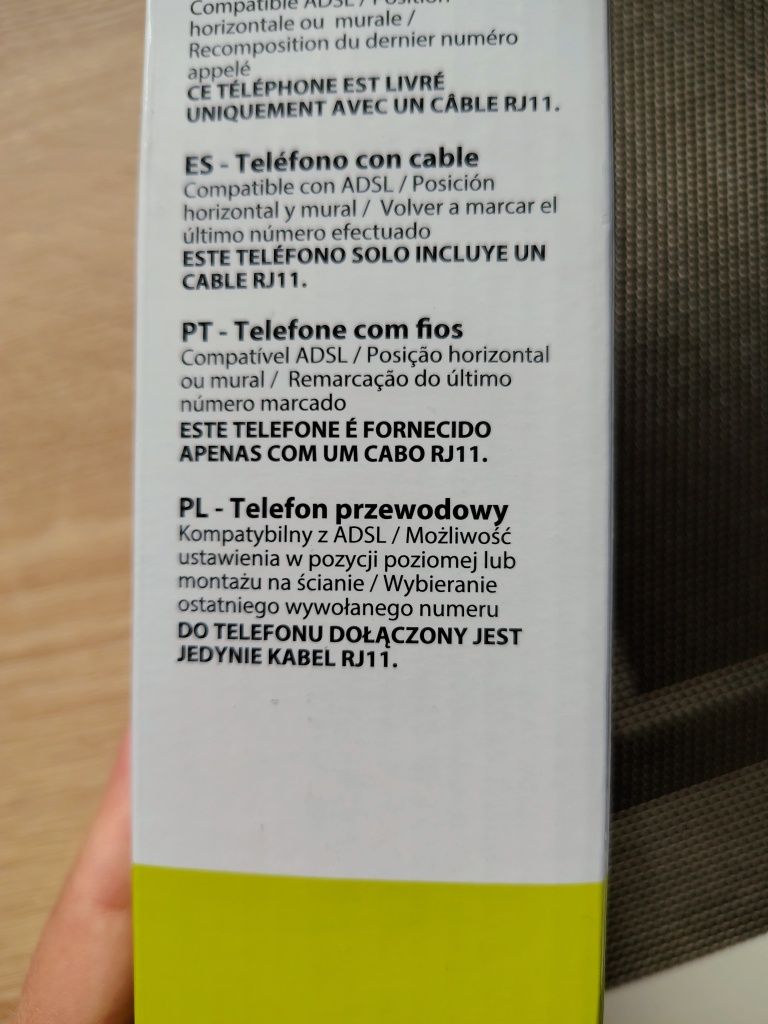 Telefon stacjonarny
