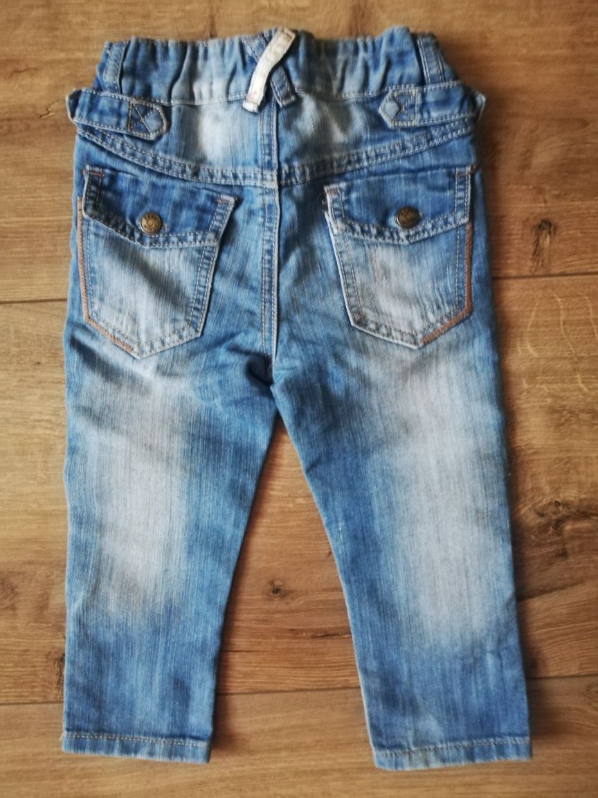 Spodnie jeans KappAhl roz 80