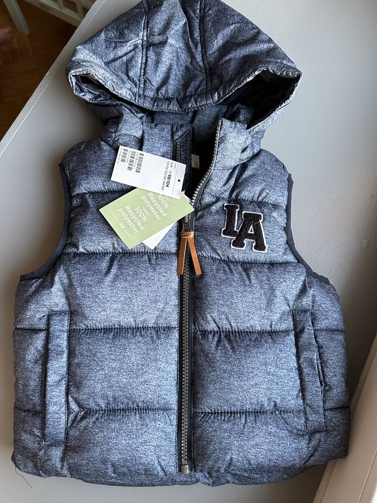 H&M Kamizelka puffer dziecięca Nowy