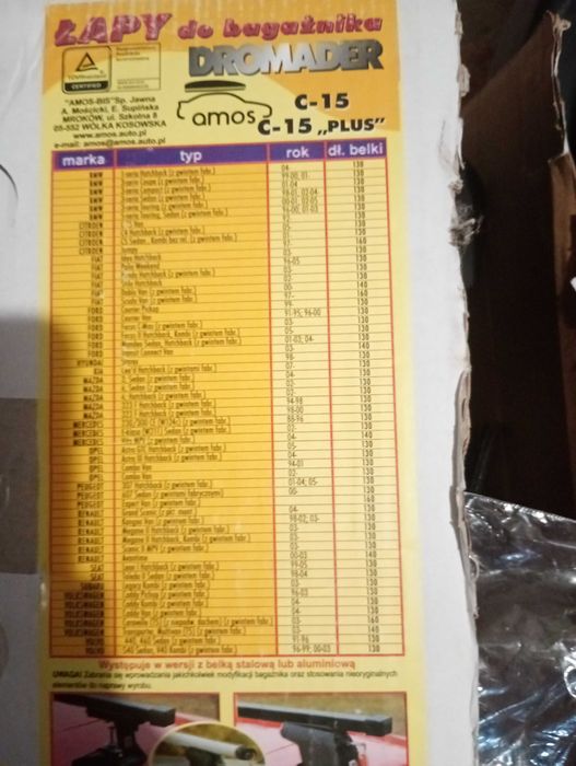 Bagażnik box dachowy