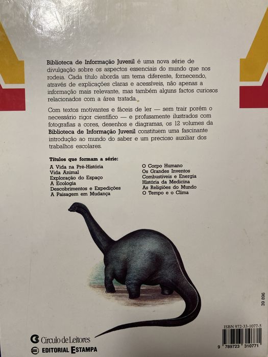 Livro A Vida na Pré-História