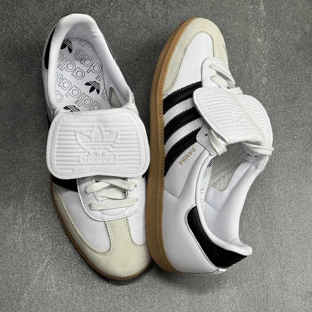 Білі кросівки шкіра Adidas Samba IG4279 ОРИГІНАЛ 100% 42 р