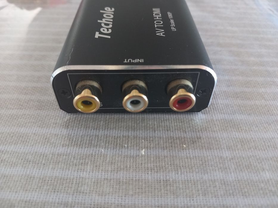 RCA para HDMI, 1080P RCA Composto CVBS AV para HDMI Adaptador de Áudio