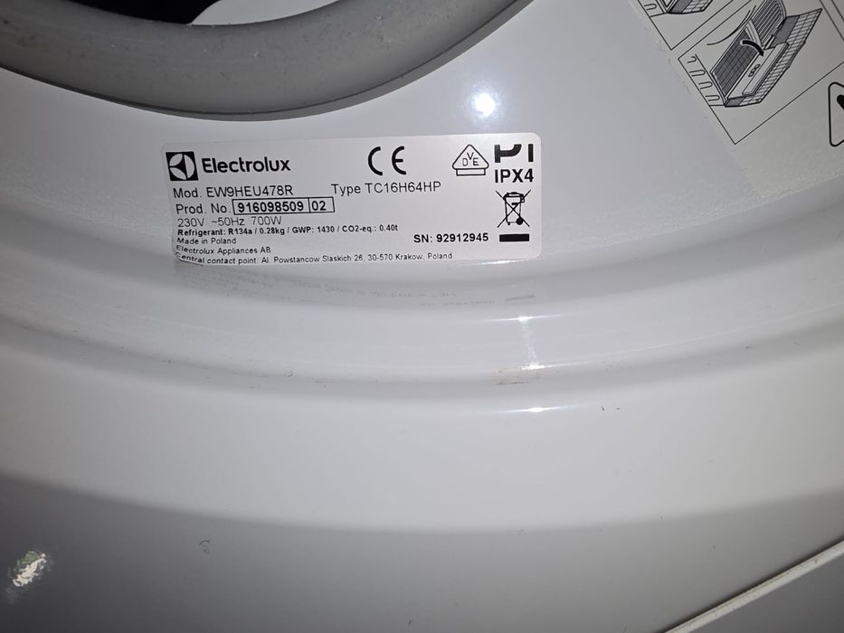 Suszarka Elektrolux seria 900