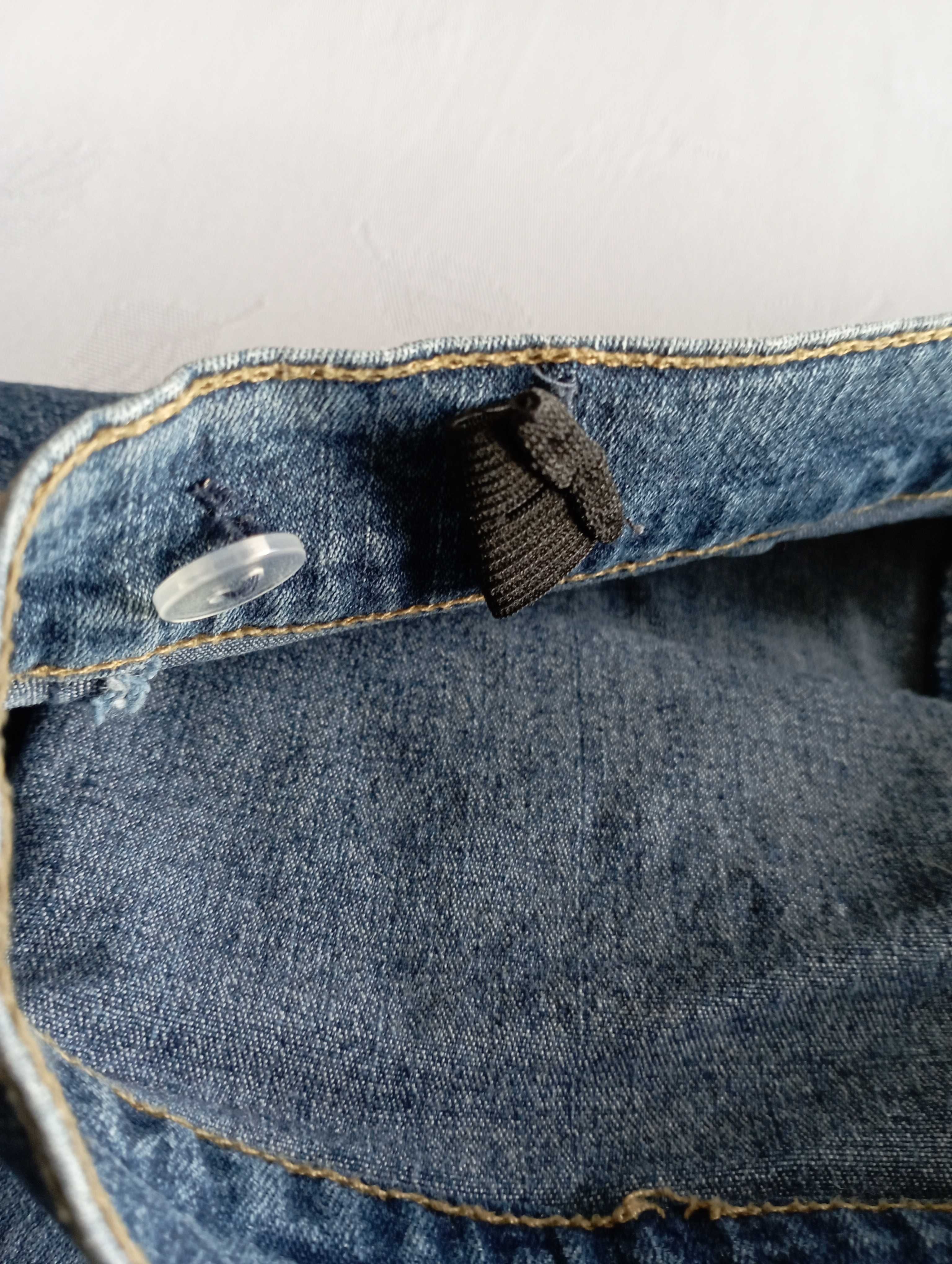Ciążowa długa spódnica jeansowa 36 H&M