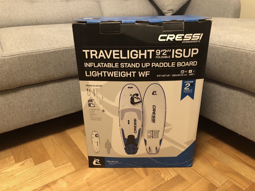 Deska SUP Cressi Travelight - Nowa