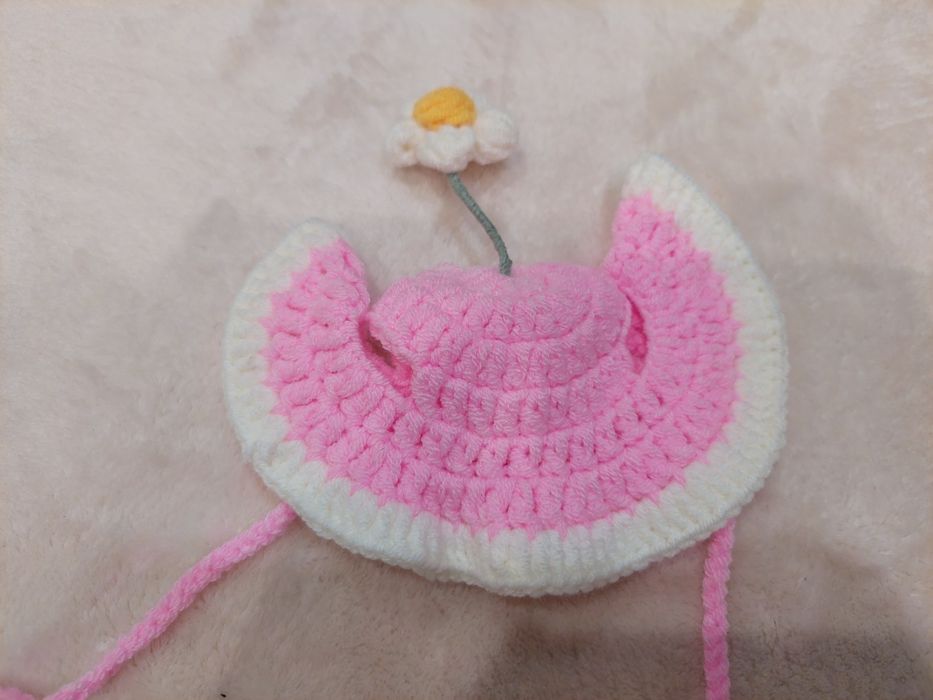 Czapeczka szydelkowa hobby horse