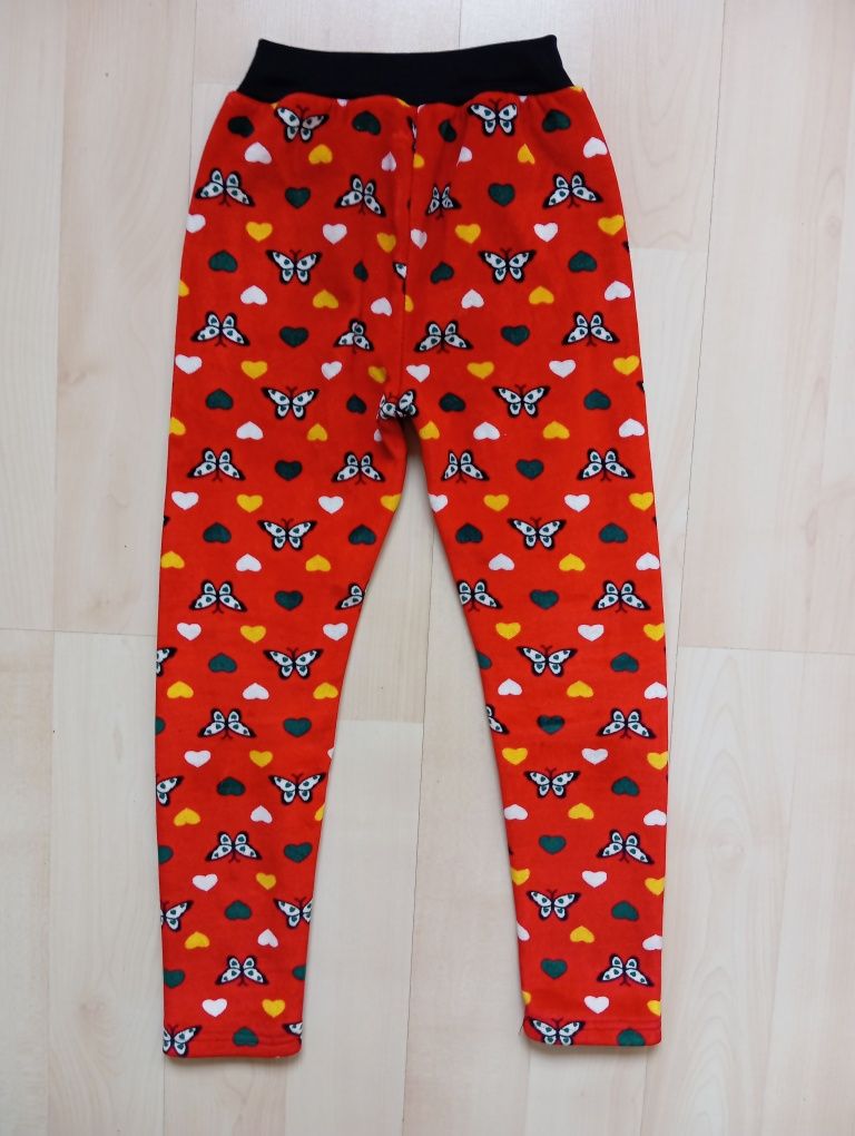 Legginsy ocieplane.