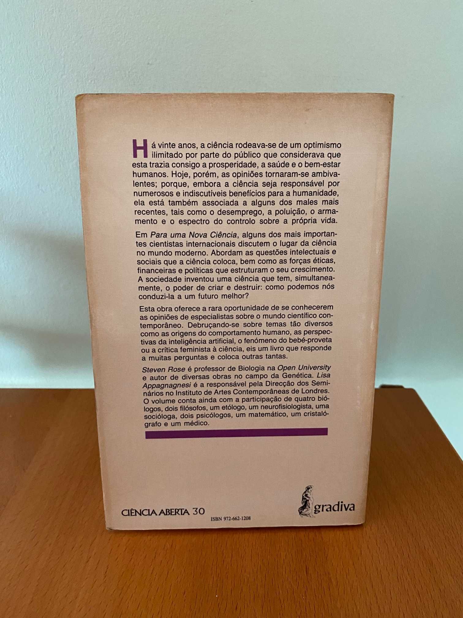 Para Uma Nova Ciência - Steven Rose, Lisa Appignanesi