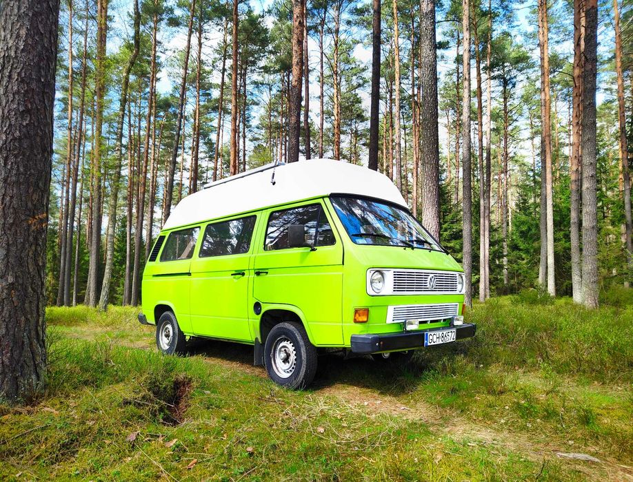 Kultowy kamper Volkswagen T3, campervan, vw t3