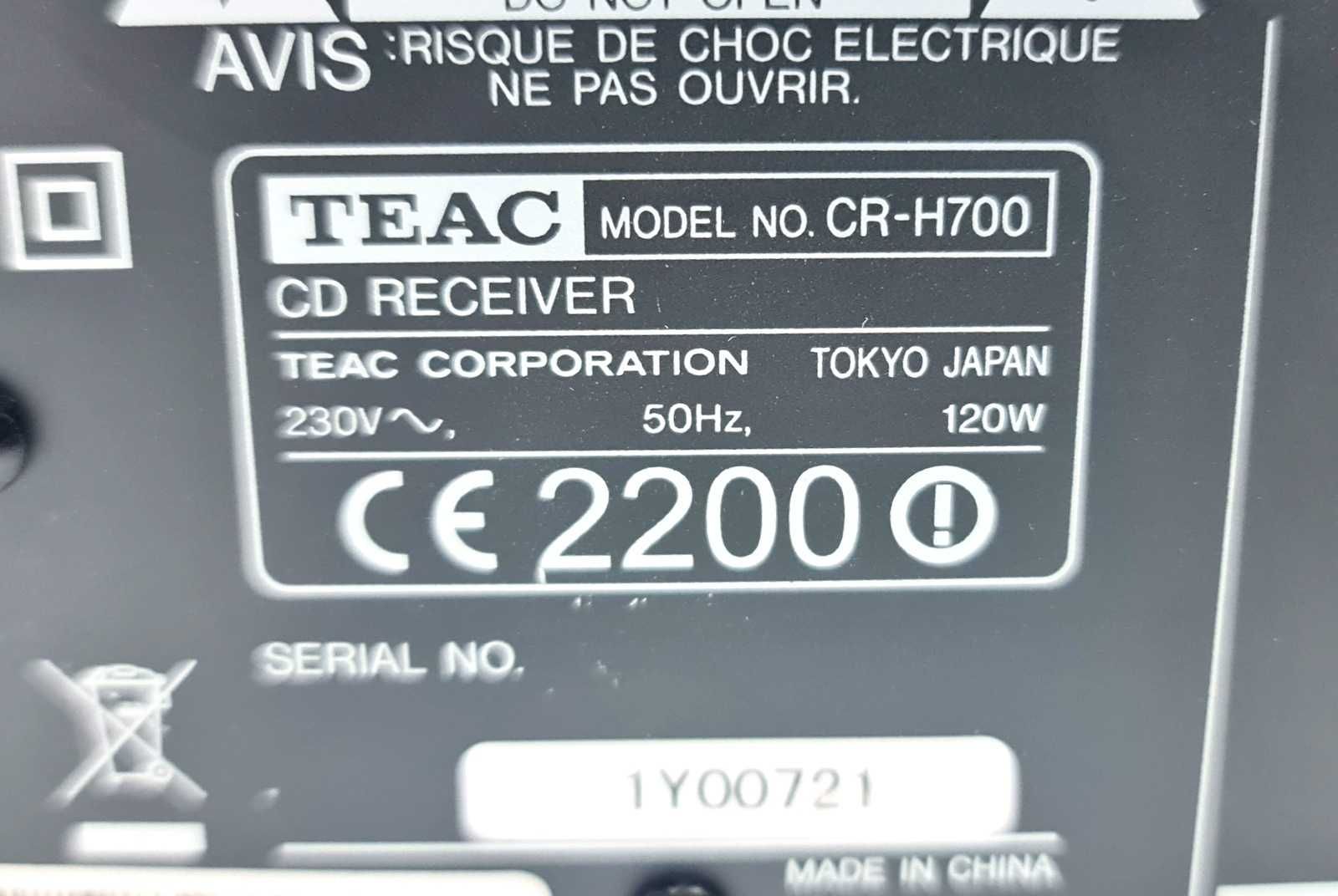 Amplituner TEAC CR-H700 2.1 USB CD