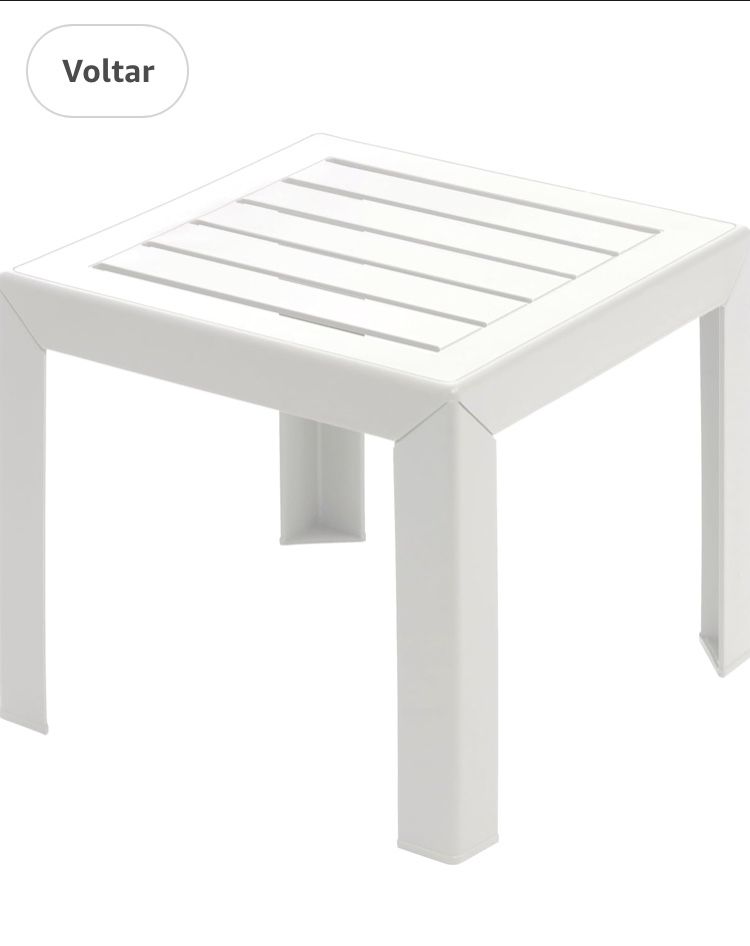 Mesa de apoio branca 15