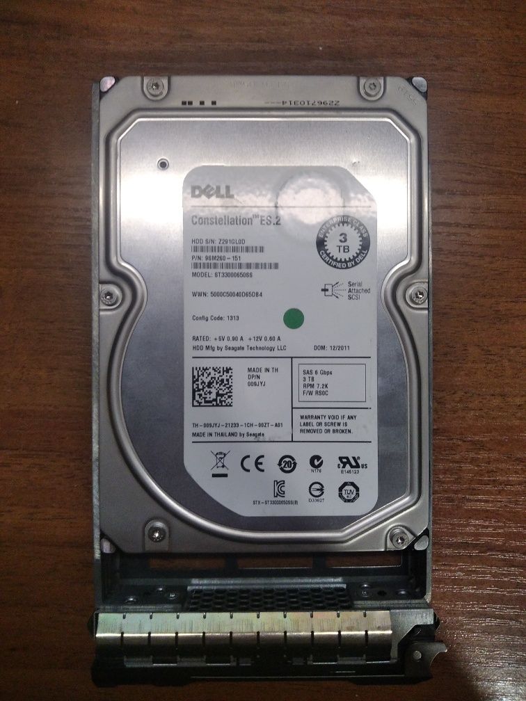 Жорсткий диск sas серверний 3 TB