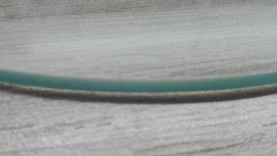 Szklana pólka przezroczysta 25,4 cm x 4mm
