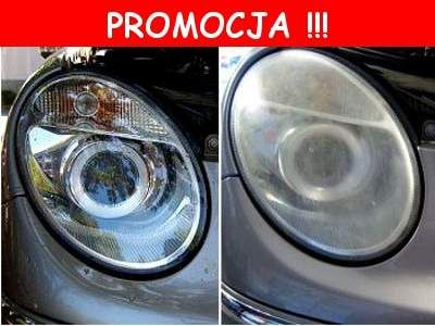 Polerowanie reflektorow/lamp. PROMOCYJNA CENA - 159zl za komplet.