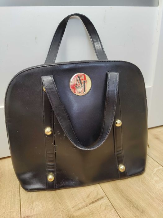 Оригинал ARMANI Солидная Сумка Jeans 30х35см 100% Хорошее Состояние