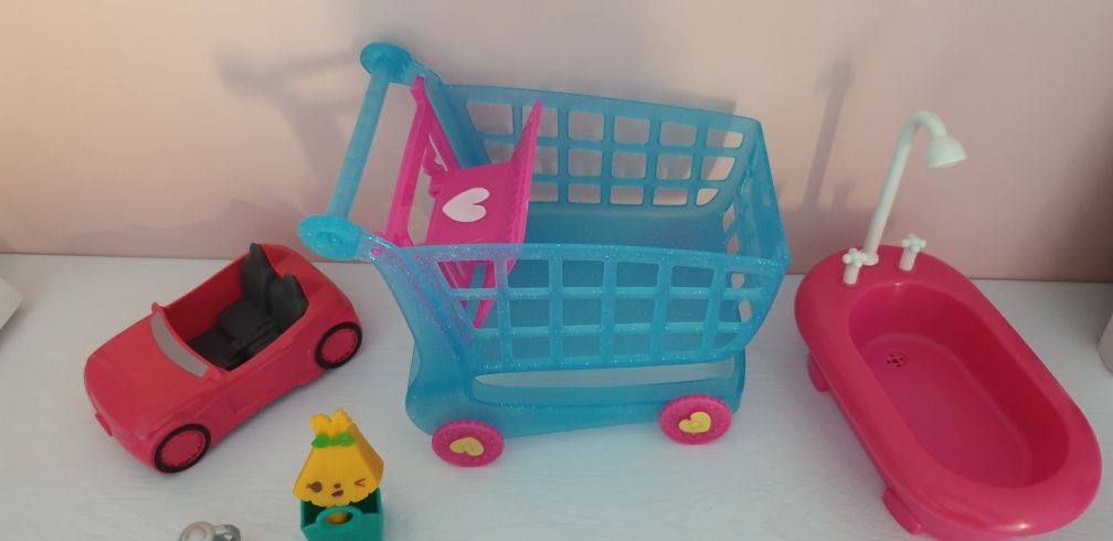 Shopkins zakupy plus koniki pony wanna simba  i auto