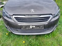 Peugeot 308 T9 Maska Zderzak Błotniki Lampy kompletny Przód KKSD