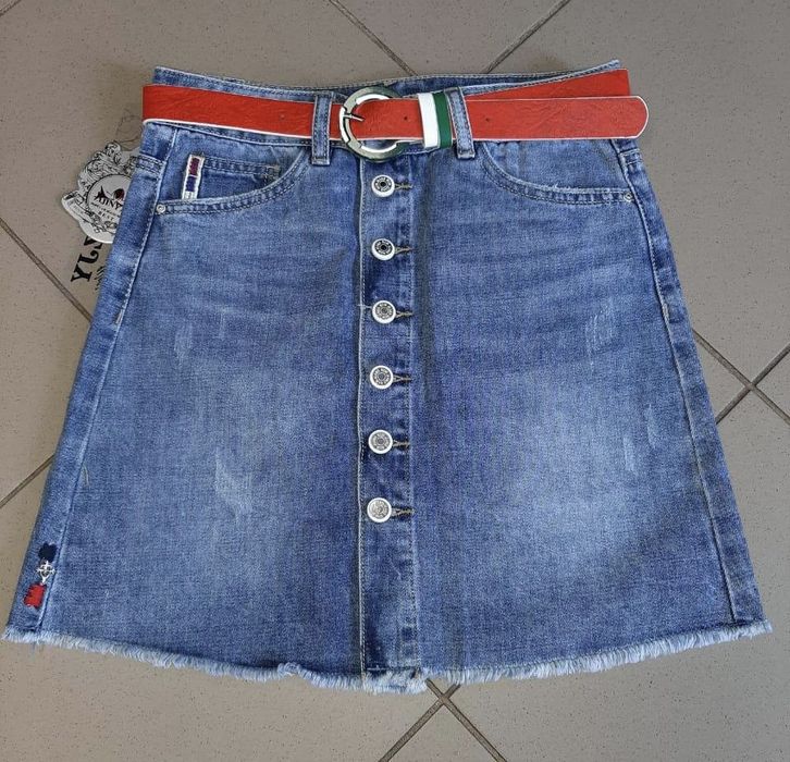 Спідниця джинсова Трапеція