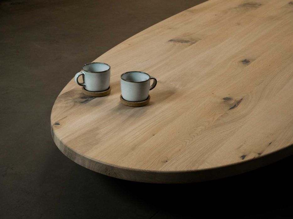Blaty owalne z litego drewna – LIGNAU Wood