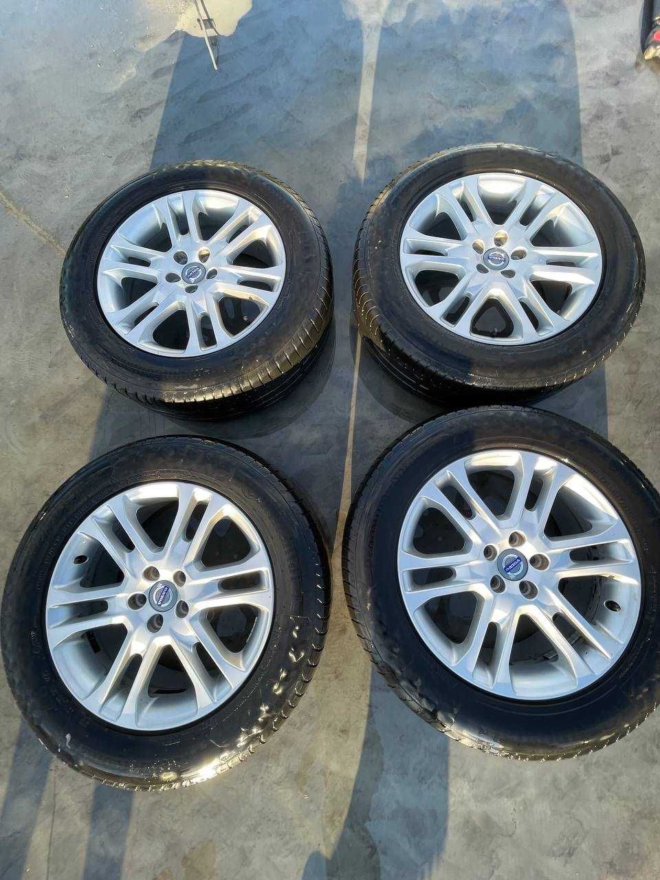 FELGI VOLVO + opony continental rozstaw 108x5 235/60/18r
