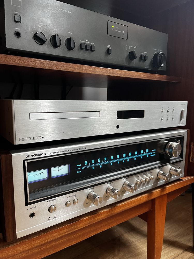 Pioneer SX535 amplituner stereo vintage
