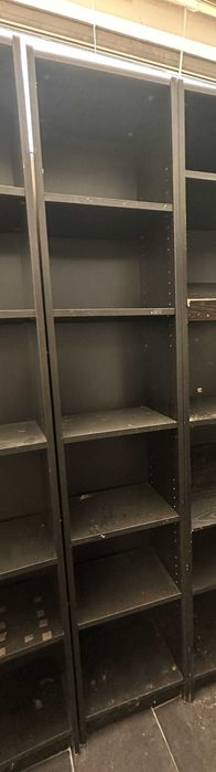 Estante IKEA 6 Prateleiras Preta – 28x41x202 cm