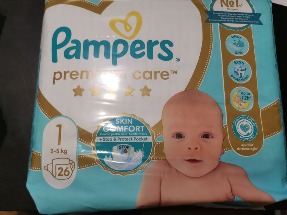Pieluchy Pampers Premium Care 1